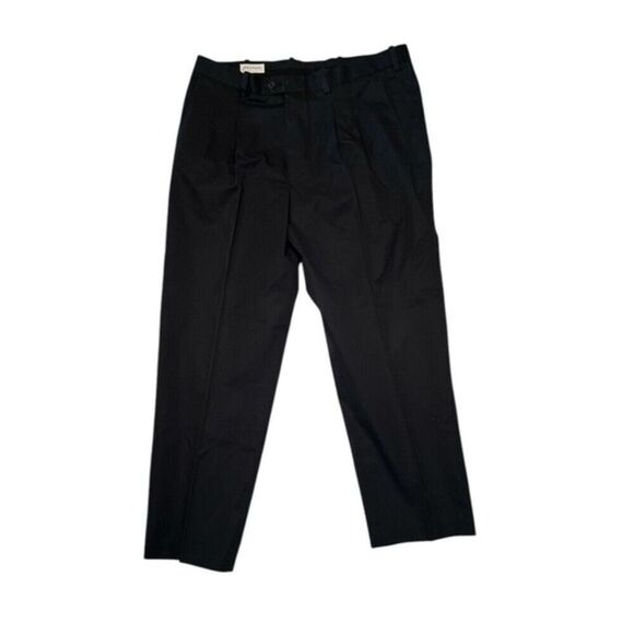 012-012 John W Nordstrom Pants Men 38x32 Navy Straight Fit Wrinkle Free Pleated - Picture 1 of 6